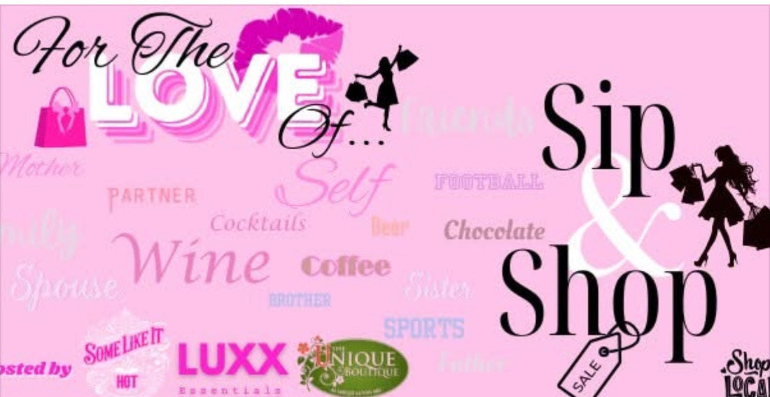 For the Love of... Sip & Shop Crawl