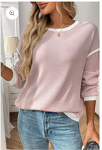Crewneck Knit Long Sleeve