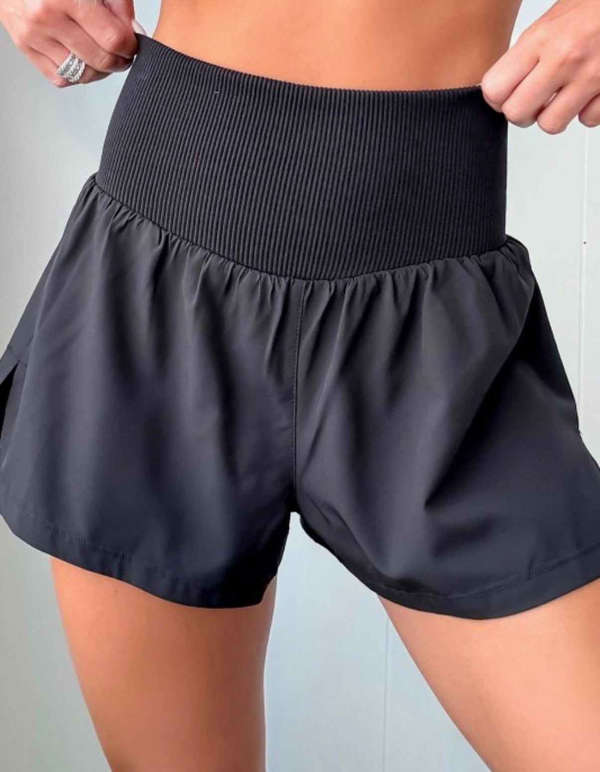 High Waisted Athletic Skirt with built in shorts