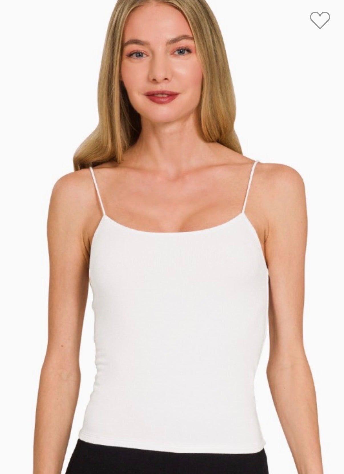 Double Layered Spaghetti Cami