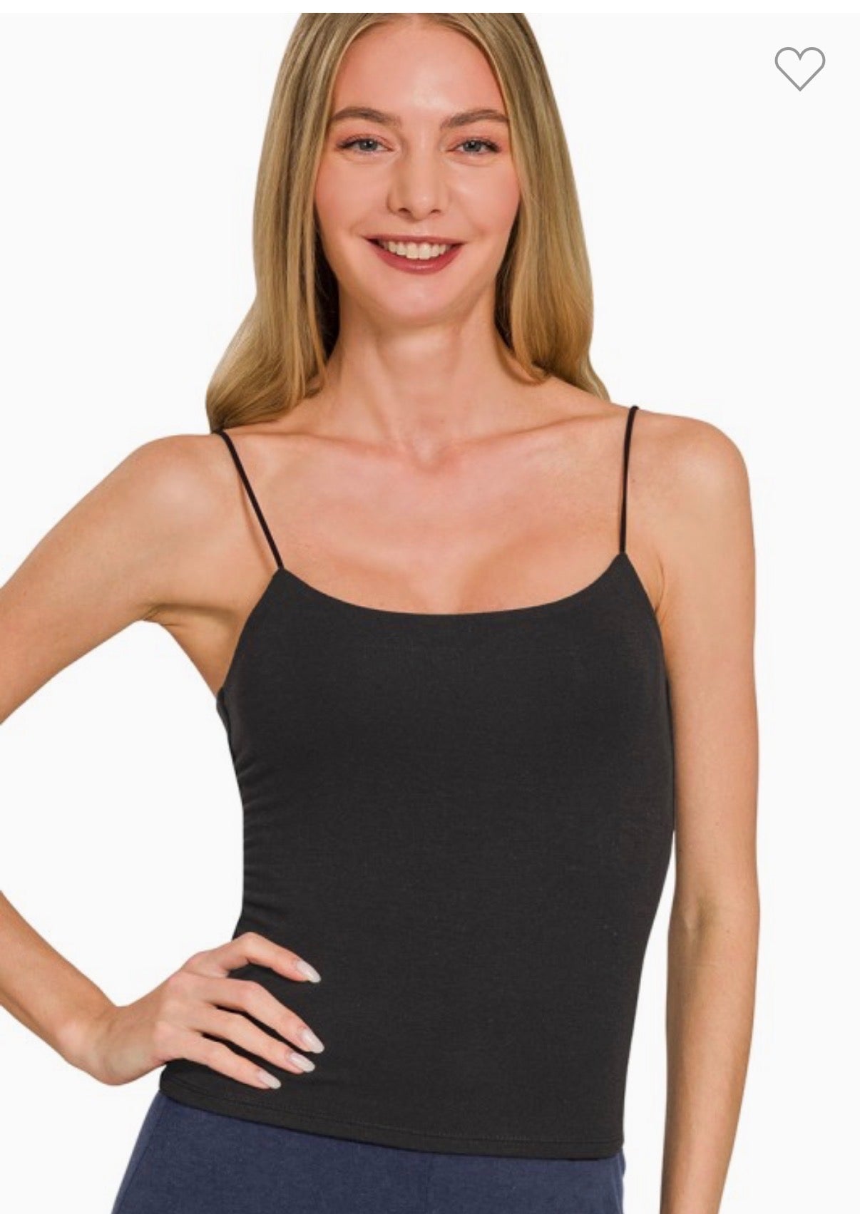 Double Layered Spaghetti Cami