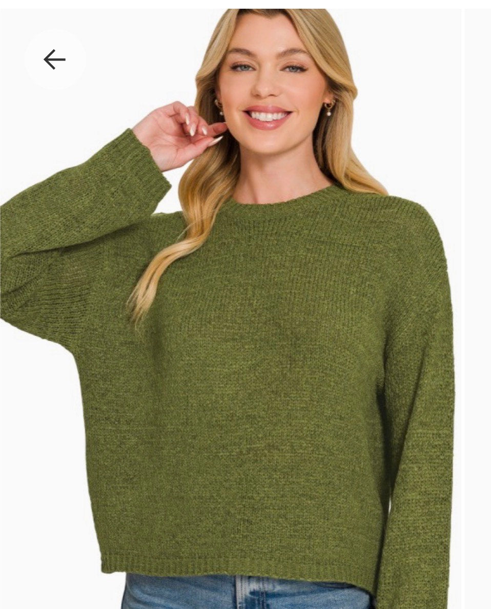 Light Weight Round Neck Sweater