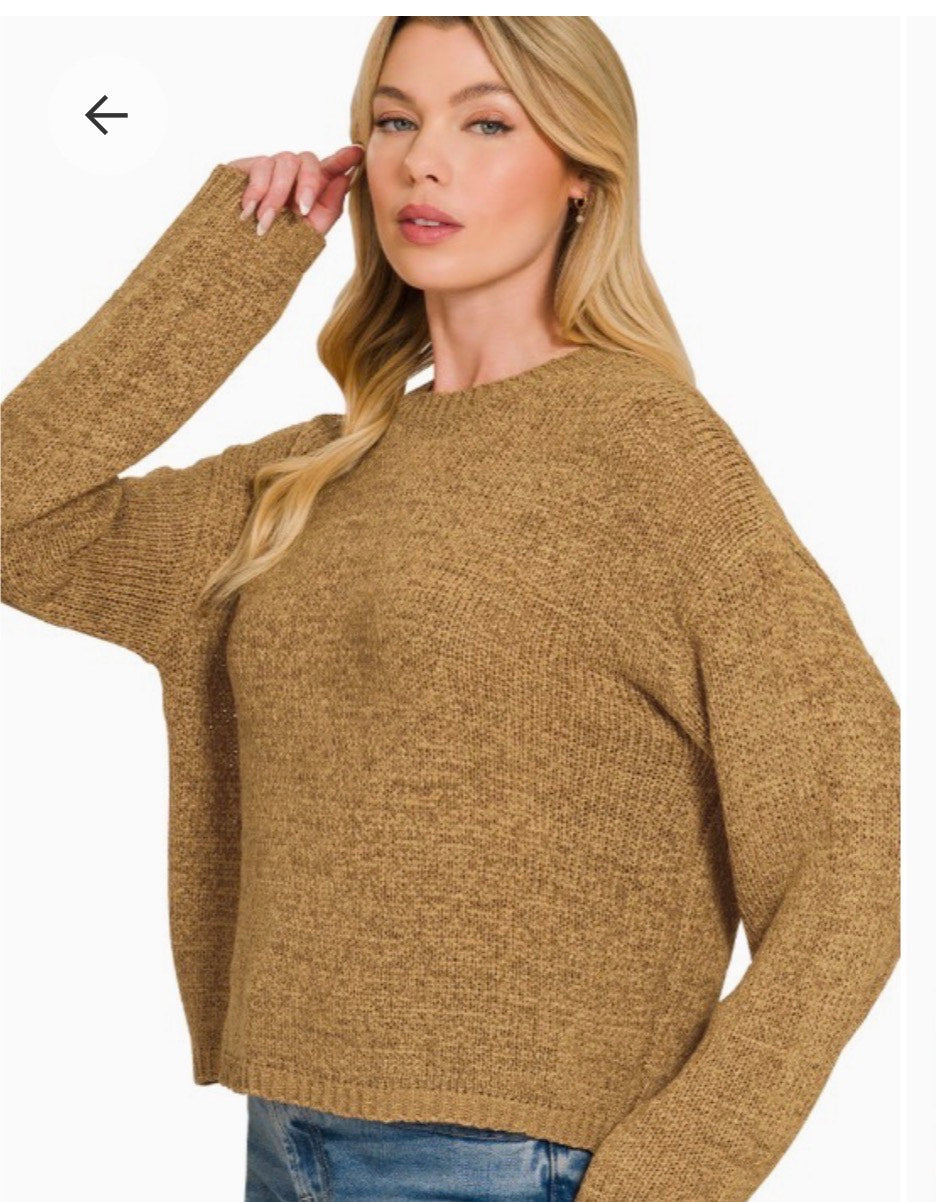 Light Weight Round Neck Sweater