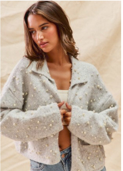 Pearl Embellish Sweater